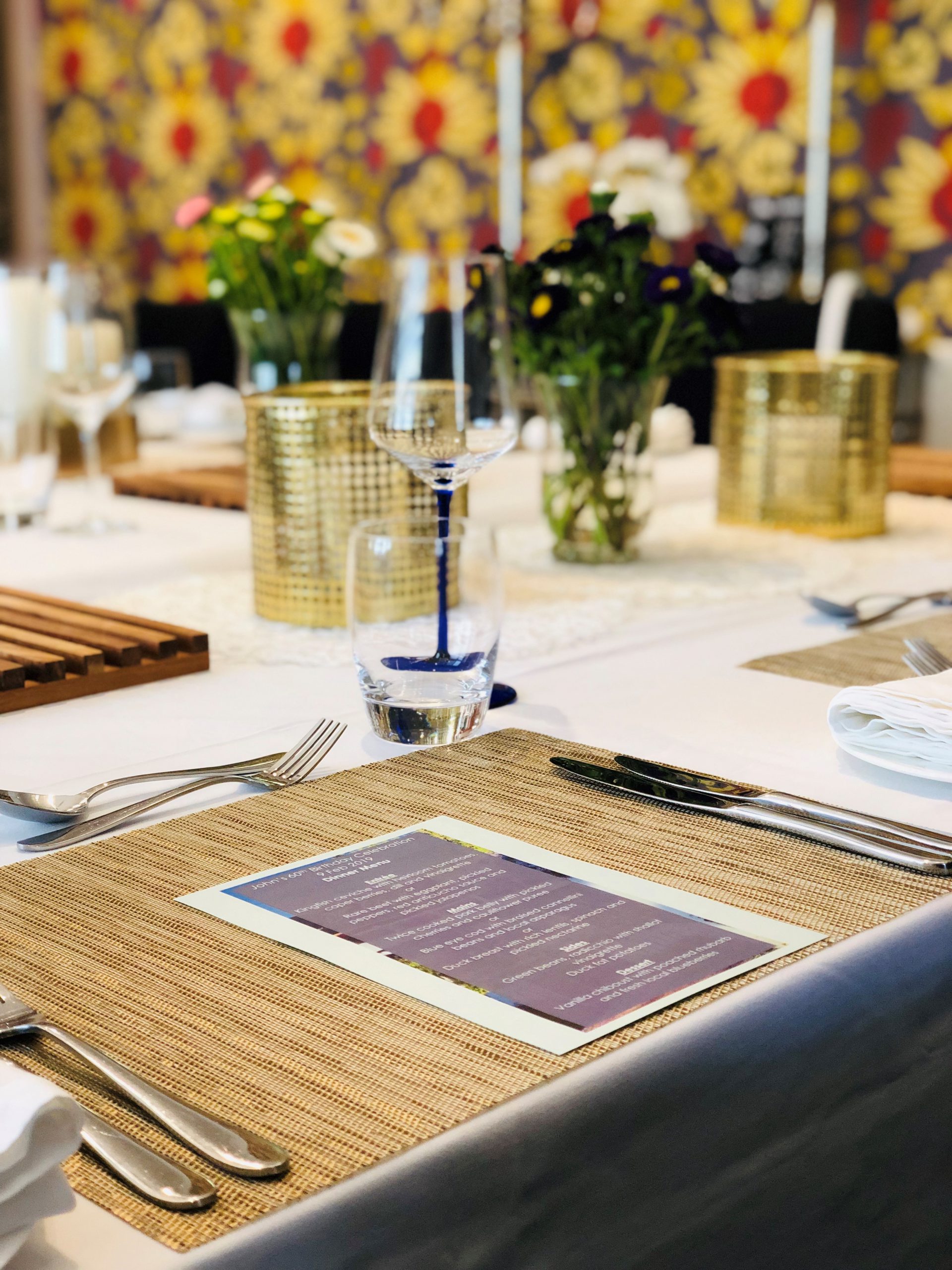 Intimate wedding setup at Highfield Retreat